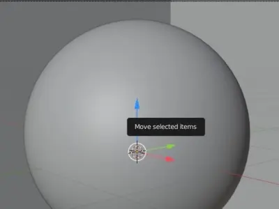 A magic shield Low-poly 3D model