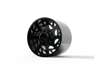 REAR SPECIALITY FORGED D008 WHEEL 3D MODEL 3D model
