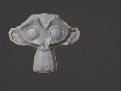mesh monkey Free 3D model