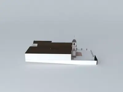 Temple of the Most Pure Heart of Mary Free 3D model