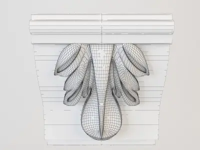 cantilever decorative corbel 3D print model