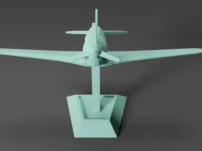 Yak-3 plane 3D print model