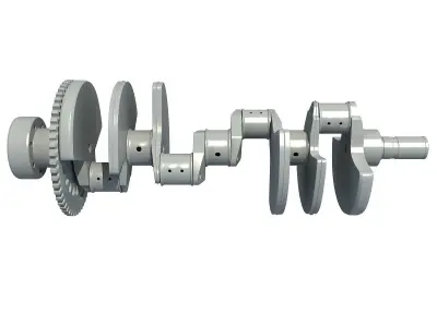 crankshaft 3D model from CGTrader