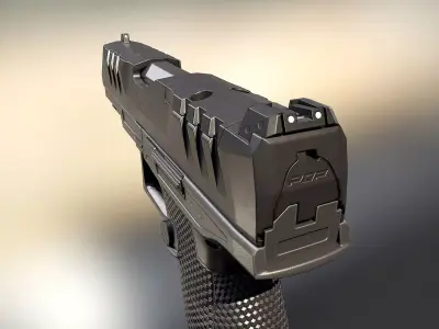 Walther PDP Compact Low-poly 3D model