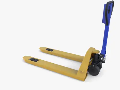 Pallet Jack V1 Low-poly 3D model
