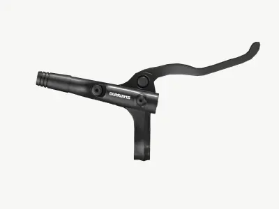 Brake Levers for MTB Low-poly 3D model