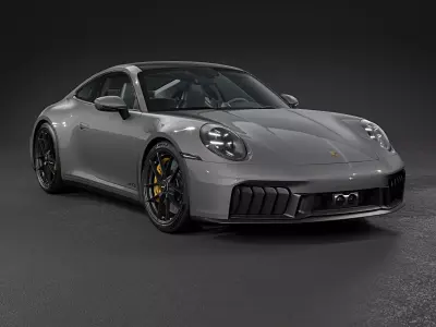 2026 Porsche 911 Carrera 4 GTS Coupe 992 3D model