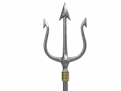 Pole weapon 01  3D model