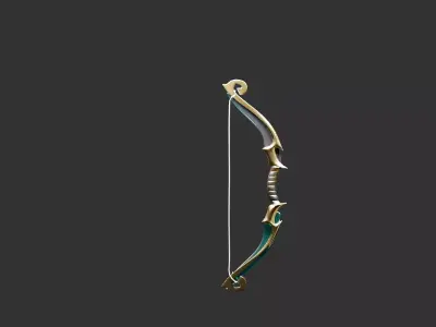 BOW MODEL  Low-poly 3D model