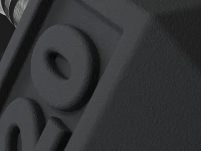 Realistic Dumbell Weight 3D model