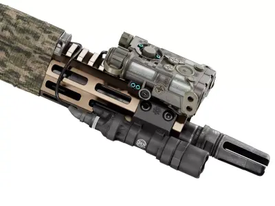 M4A1 URGI RIFLE Low-poly 3D model