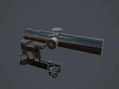PU Scope Low-poly 3D model purchase