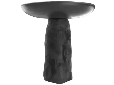 Bird Bath 2 Low-poly 3D model