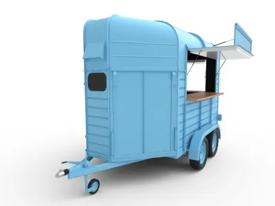 Food Stall 3D model