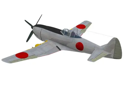 Nakajima Ki87 3D model