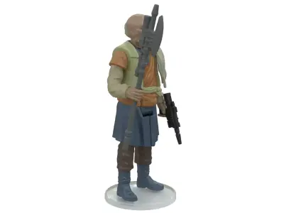 Jabbas Court - Grevvo Lom 1-18 scale Hasbro Kenner 3D print model