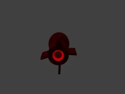 Atom Bomb Free low-poly 3D model