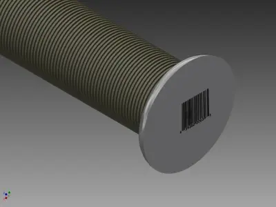 mace metal weapon with spikes Free 3D model
