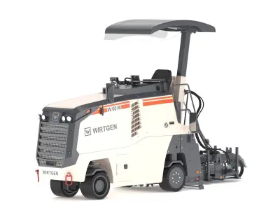 Wirtgen W60Ri Cold Milling Machines Compact Asphalt Recycler 3D model