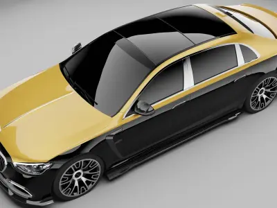2023 Mansory Maybach S680 3D model