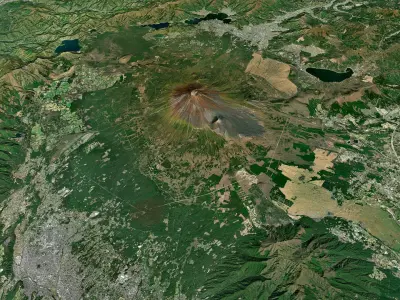  Fuji Volcano Fuji Hakone Izu National Park Japan 