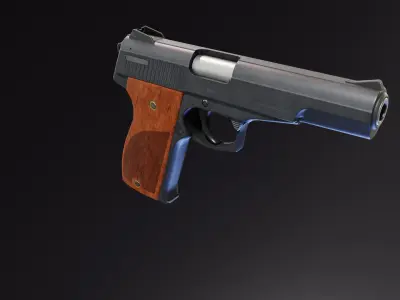 Korriphila HSP 701 Low-poly 3D model