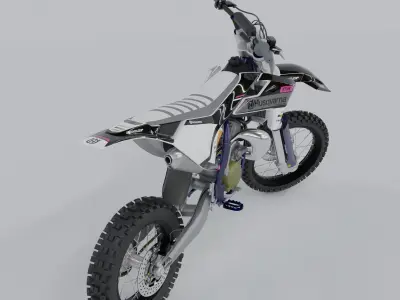 HUSQVARNA TC85 2020  3D model