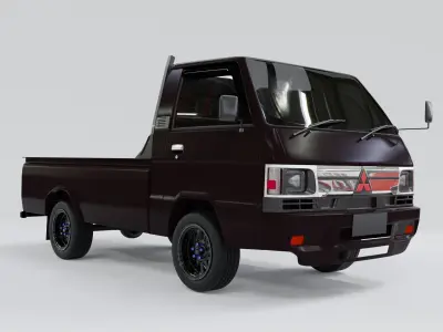 MITSUBISHI L300 PICK-UP 3D model
