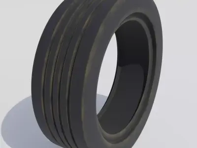 Dirty Tire  3D model