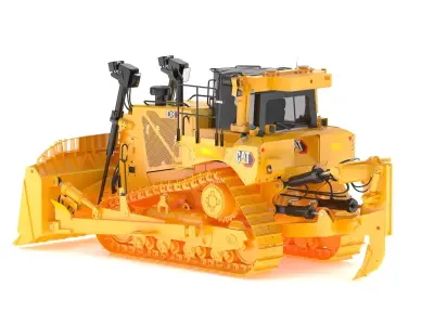 Medium Dozers D8 3D model