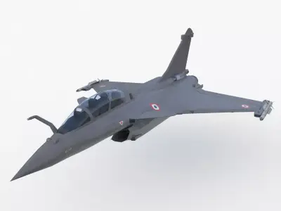 Aircraft Rafaele B Fly  Low-poly 3D model