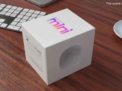 Apple HomePod Mini Packaging 3D model