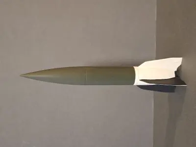 Value Pack Missiles A1 A2 A3 A4 A4b A5 V2 and winged V2 3D print model