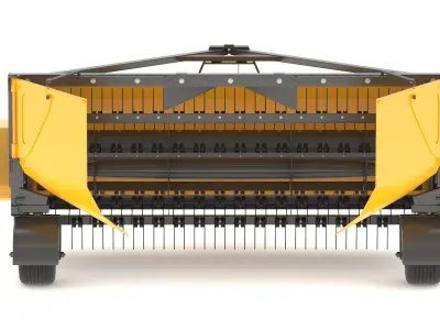 ELHO TR 300 Topper Rotary Mulcher Agricultural Mower Attachment 3D model
