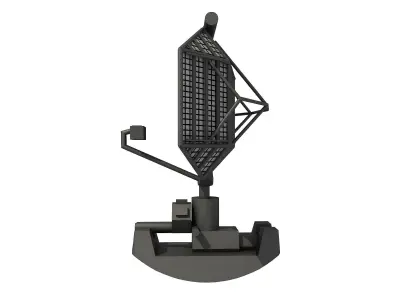 NAVAL SENSORS AND RADARS 3D model