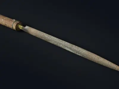 Old rasp Low-poly 3D model