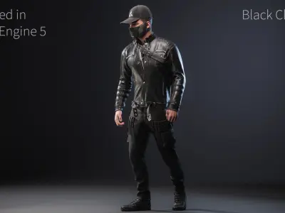 Survival 03 Low-poly 3D model