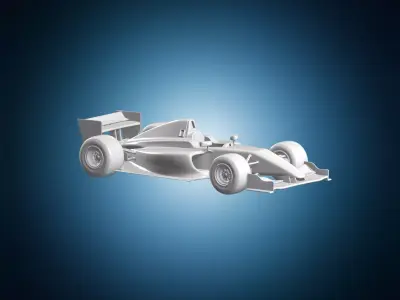Race Car 3D Print Model 3D print model
