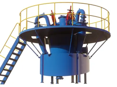 Hydrocyclone 3D Model 3D model
