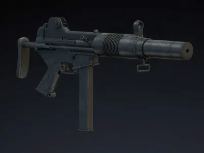 Daewoo K7 Low Poly Low-poly 3D model