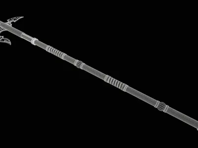 Variabilis - Inquisitor Halberd Low-poly 3D model