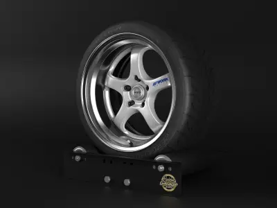 Work Meister S1R Low-poly 3D model