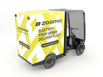 Zoomo Cargo e-bike 3D model