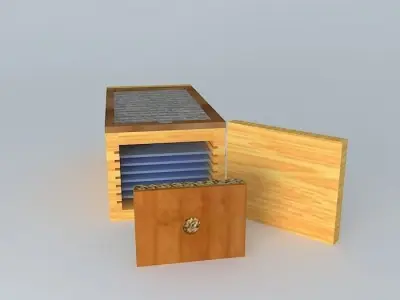 Sharpening box 3D model