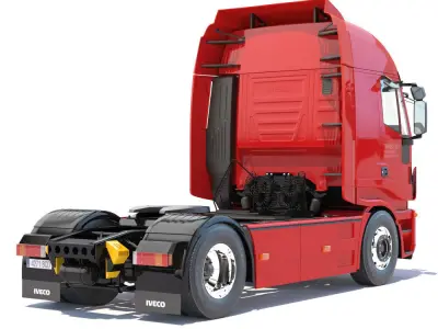 IVECO Stralis Hi-Way Head 3D model