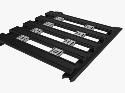 Car Roof Rack 3D model