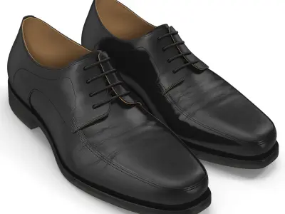  Old Man Shoes 5 3D Model 