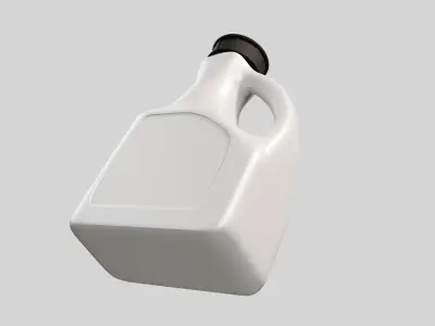 Oil or scour container Free 3D model