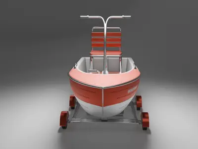 Pedal Boat 3D model