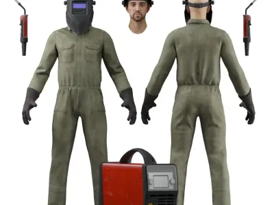 Welder 3D model